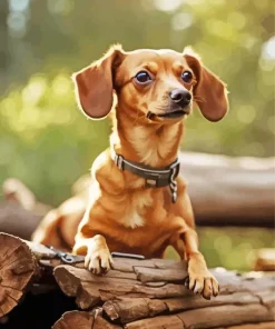 Brown Chiweenie Diamond Painting