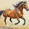 Brown Stallion Diamond Painting