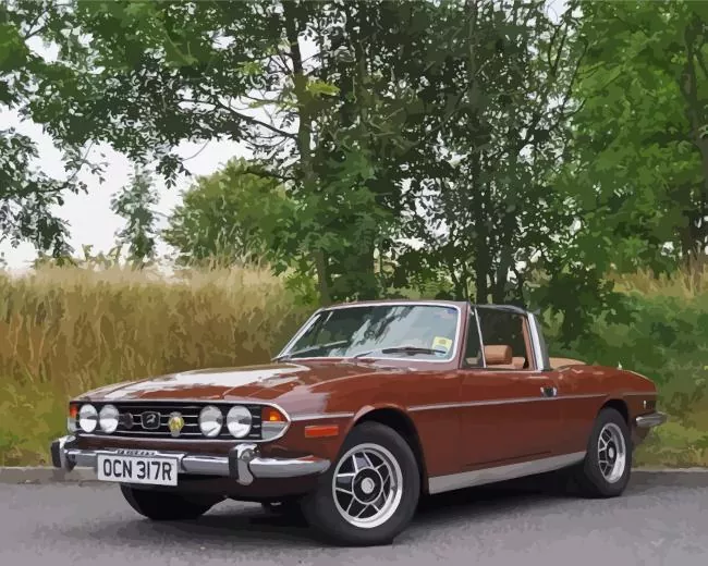 brown triumph stag Diamond By Numbers Brown Triumph Stag Diamond Painting
