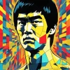 Bruce Lee Pop Art Diamond Painting