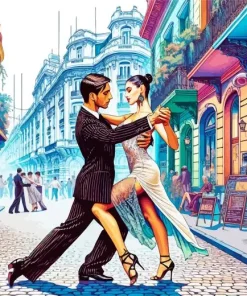 Buenos Aires Tango Diamond Painting