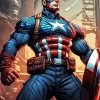 Buff Captain America Diamond Painting