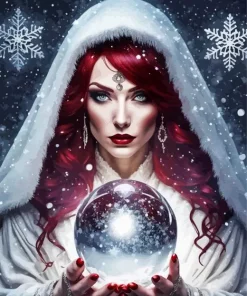 Christmas Fortune Teller Diamond Painting