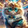 Classy Fluffy Baby Cat Diamond Painting
