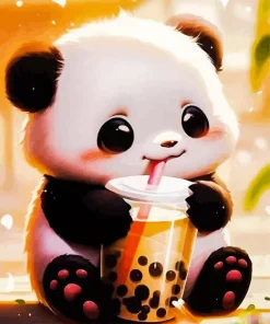 Cute Panda Art Diamond Painting