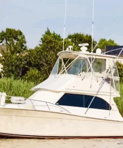 Egg Harbor Boat Diamond Painting