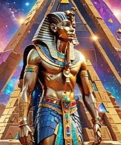Egyptian Pharaoh Art Diamond Painting