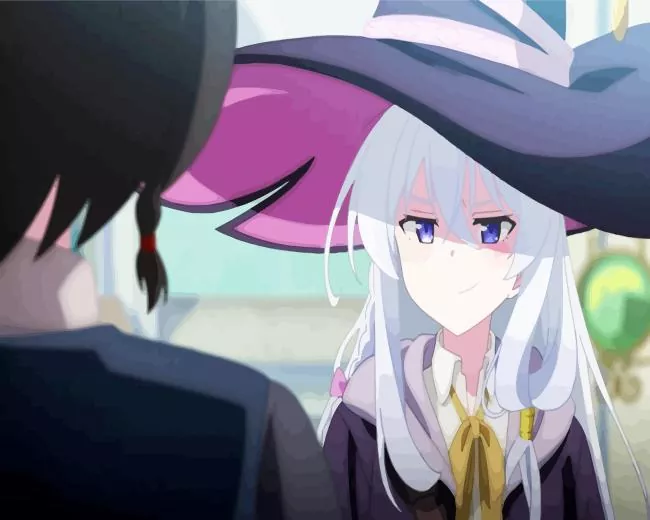 elaina anime art diamond paints Elaina Anime Art Diamond Painting