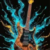 Electric Guitar Art Diamond Painting
