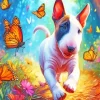 English Bull Terrier Art Diamond Painting