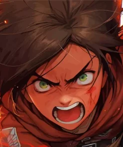 Eren Jaeger Titan Diamond Painting