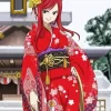 Fairy Tail Erza Kimono Diamond Painting