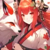 Female Kitsune Mask Anime Diamond Painting