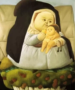 Fernando Botero Baby Diamond Painting