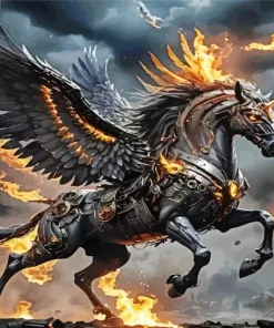 Firehorse Diamond Painting