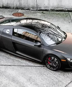 Flat Black Car Diamond Painting