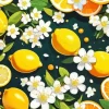 Flowers And Lemons Diamond Painting