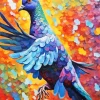 Flying Pigeon Art Diamond Painting