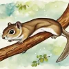 Cute Squirrel Animal Diamond Painting