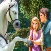 Flynn Rider Horse Diamond Painting