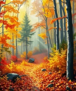 Forest Art Diamond Painting