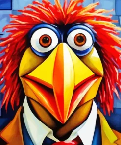 Gonzo Muppet Art Diamond Painting