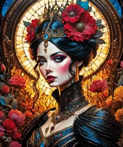 Goth Girl Diamond Painting