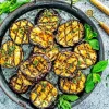 Grilled Eggplant Diamond Painting