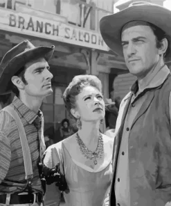 Gunsmoke Characters Diamond Painting