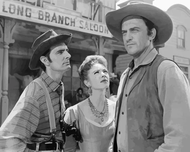 gunsmoke characters Diamond By Numbers Gunsmoke Characters Diamond Painting