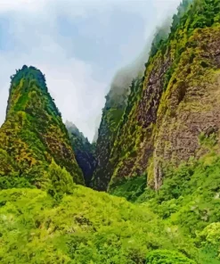 Iao Valley Hawaii Diamond Painting