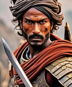 Indian Warrior Diamond Painting
