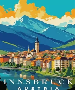 Innsbruck Poster Diamond Painting