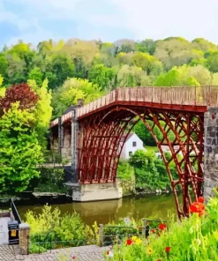 Ironbridge England Diamond Painting