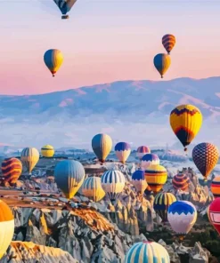 Istanbul Balloons Diamond Painting