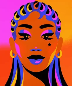 Jade Purple Brown Diamond Painting