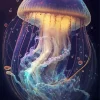 Jellyfish Galaxy Diamond Painting