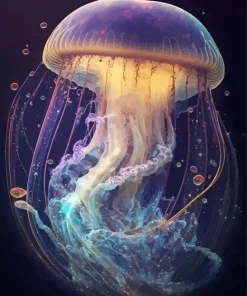 Jellyfish Galaxy Diamond Painting