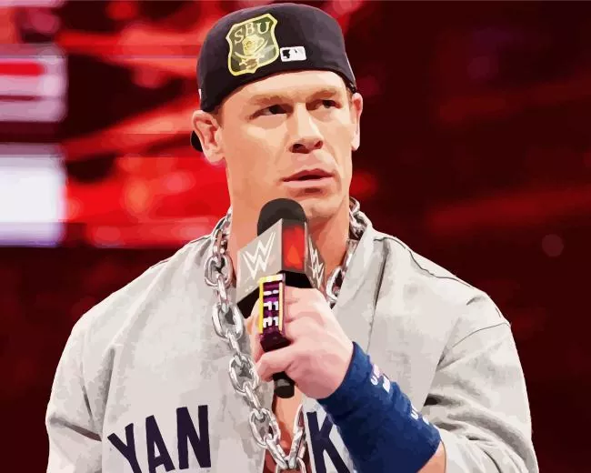 john cena Diamond By Numbers John Cena Diamond Painting
