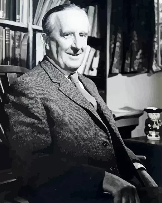 john ronald reuel tolkien Diamond Painst John Ronald Reuel Tolkien Diamond Painting