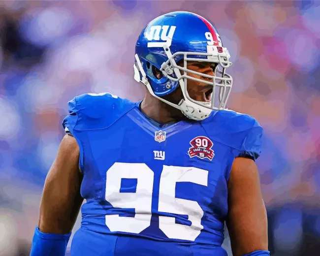 johnathan hankins Diamond With Numbers Johnathan Hankins Diamond Painting