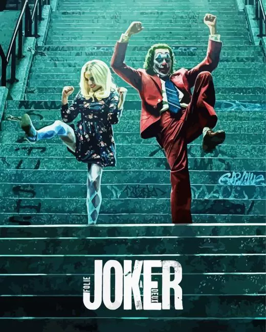 joker folie a deux Diamond With Numbers Joker Folie A Deux Diamond Painting