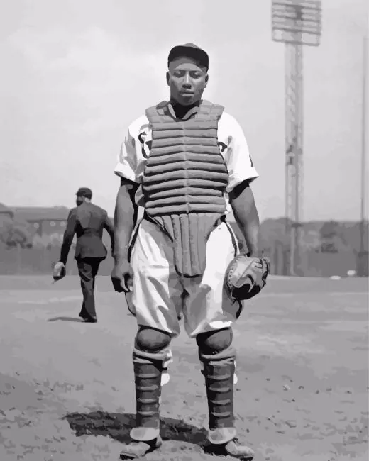 josh gibson Diamond With Numbers Josh Gibson Diamond Painting