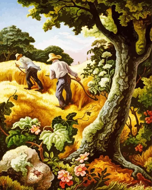 july hay by thomas hart benton diamond paints July Hay By Thomas Hart Benton Diamond Painting