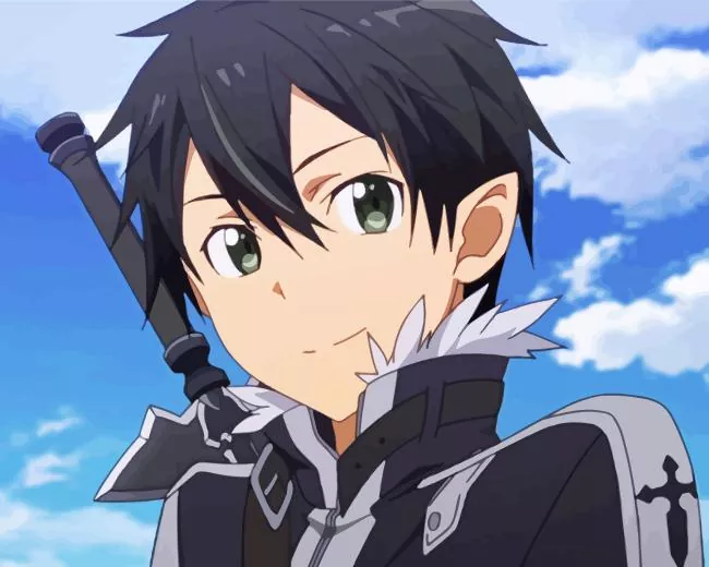 kazuto kirigaya Diamond Paintings Kazuto Kirigaya Diamond Painting