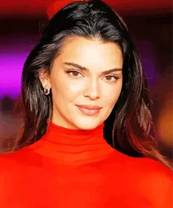 Kendall Jenner Diamond Painting