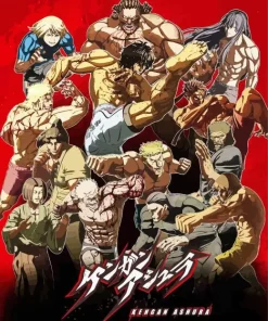 Kengan Ashura Diamond Painting