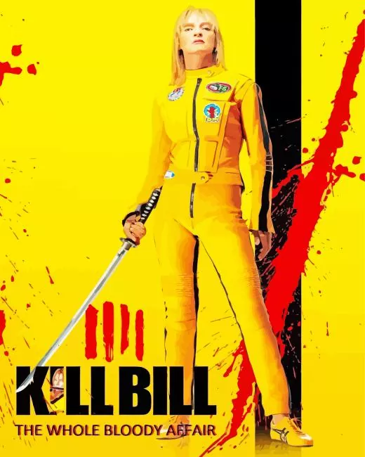 kill bill movie Diamond By Numbers Kill Bill Movie Diamond Painting