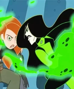 Kim And Shego Diamond Painting