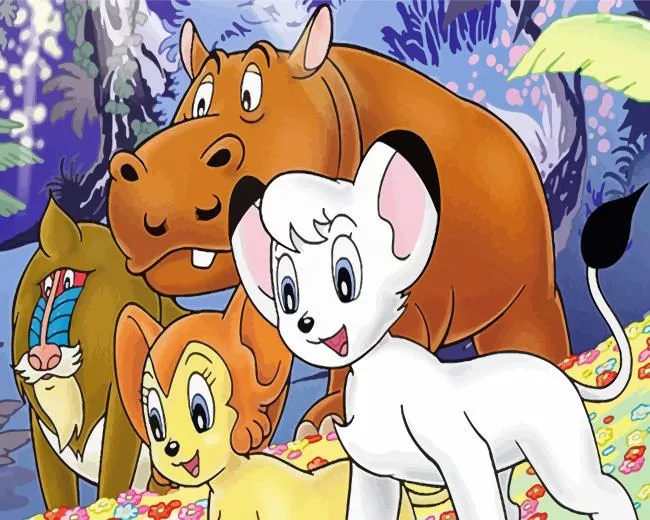 kimba the white lion Diamond Dotz Kimba The White Lion Manga Diamond Painting